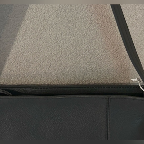 THE SAK Slate Grey Genuine Leather De Young Hobo Shoulder Bag - Picture 9 of 12